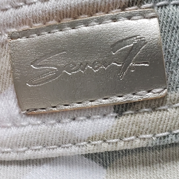 Seven7 Sz10 Skinny Easy Fit Camo Cuffed Jean - Picture 6 of 16